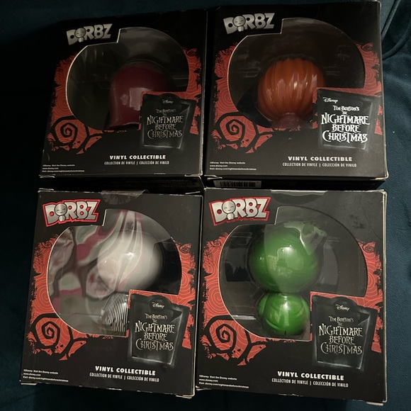 Disney’s The Nightmare Before Christmas Set of Dorz - Picture 2 of 3